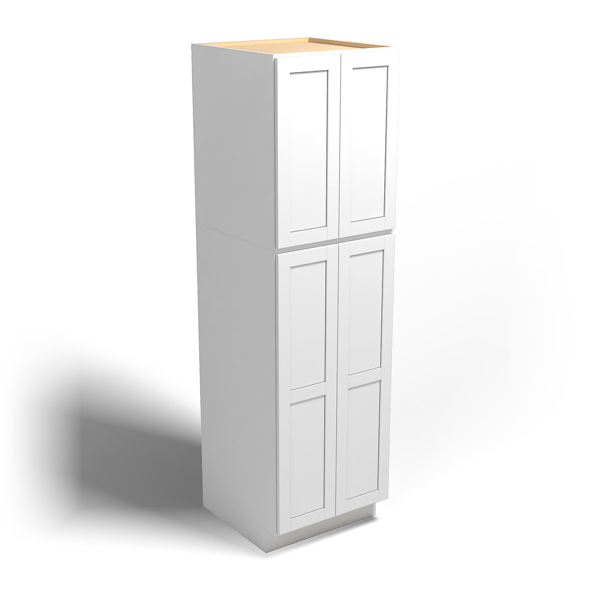 Special Order - 24" x 84" Wall Pantry Arcadia White - WP2484 Arcadia White GHI Pantries SPACW Special Order
