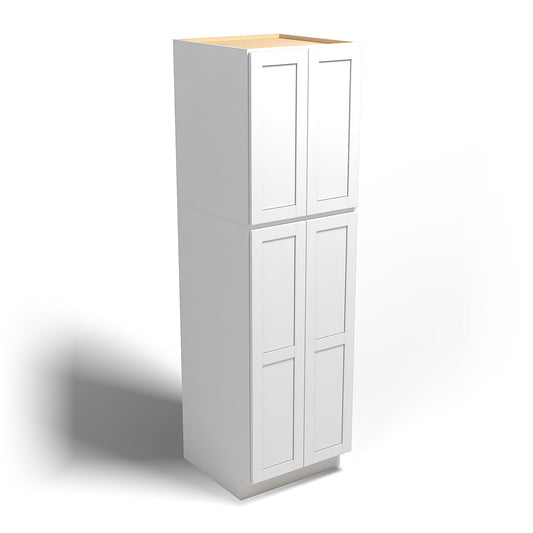 Special Order - 24" x 84" Wall Pantry Arcadia White - WP2484 Arcadia White GHI Pantries SPACW Special Order