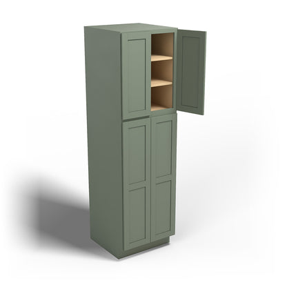 Special Order - 24" x 84" Wall Pantry Forest Green - WP2484