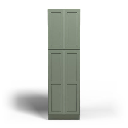 Special Order - 24" x 84" Wall Pantry Forest Green - WP2484