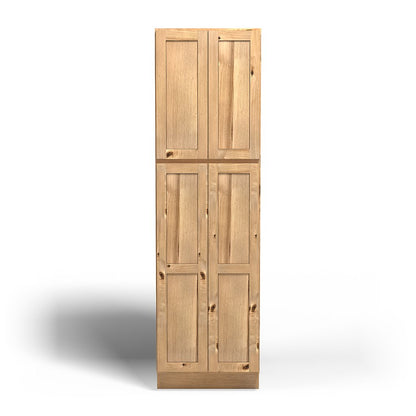 Special Order - 24" x 84" Wall Pantry Frontier Shaker - WP2484 Frontier Shaker GHI Pantries Special Order SPFTS
