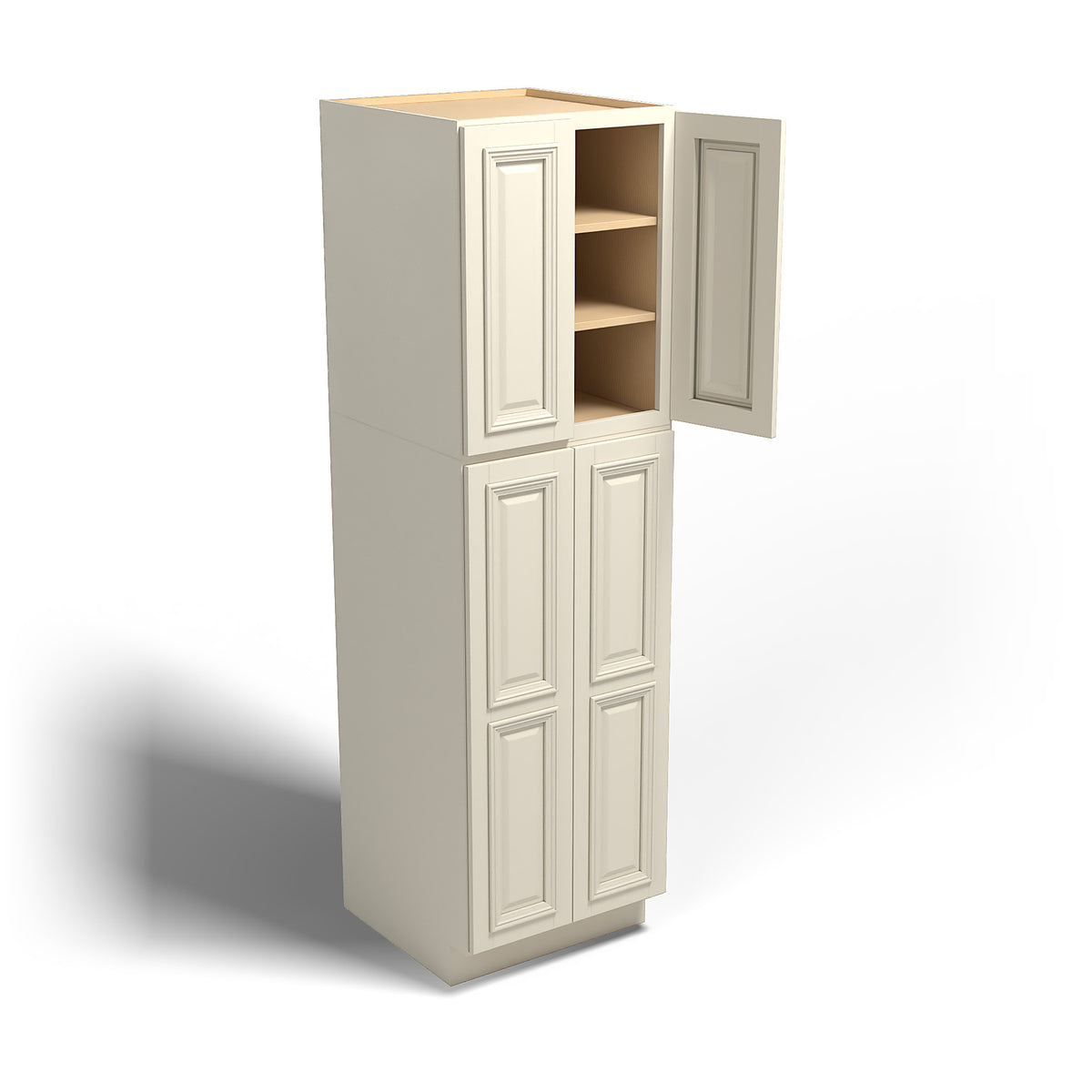 Special Order - 24" x 84" Wall Pantry Nantucket Linen - WP2484 GHI Nantucket Linen Pantries Special Order SPNTL