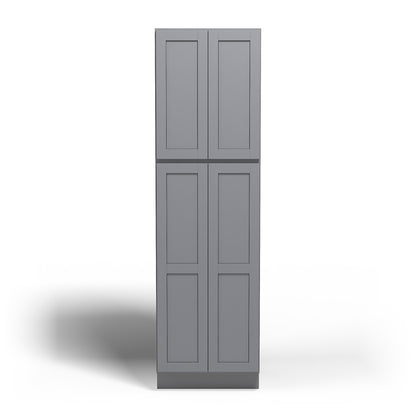 Special Order - 24" x 84" Wall Pantry Pacific Gray - WP2484 GHI Pacific Gray Pantries Special Order SPPGS