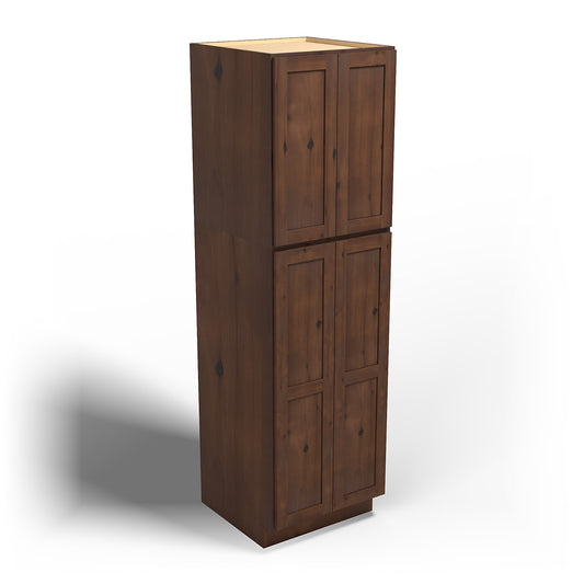 Special Order - 24" x 84" Wall Pantry Rustic Walnut - WP2484 GHI Pantries Rustic Walnut Special Order SPRWS