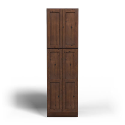Special Order - 24" x 84" Wall Pantry Rustic Walnut - WP2484 GHI Pantries Rustic Walnut Special Order SPRWS