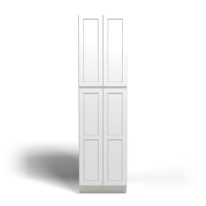 Special Order - 24" x 90" Wall Pantry Arcadia White - WP2490 Arcadia White GHI Pantries SPACW Special Order