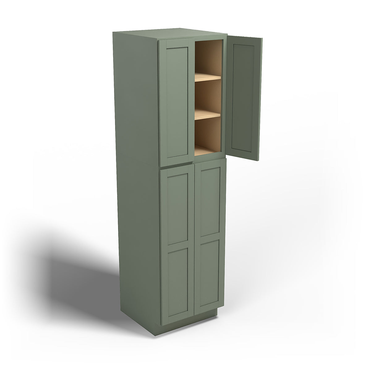 Special Order - 24" x 90" Wall Pantry Forest Green - WP2490
