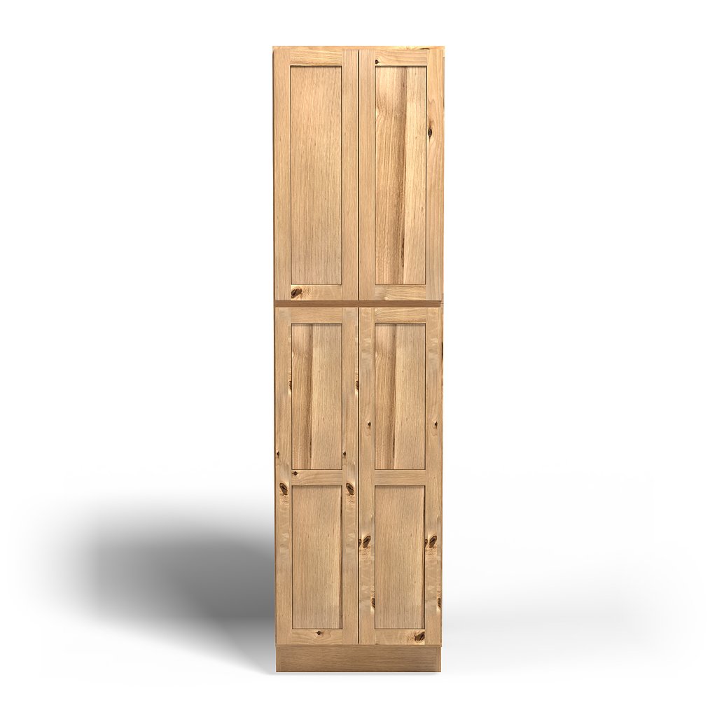Special Order - 24" x 90" Wall Pantry Frontier Shaker - WP2490 Frontier Shaker GHI Pantries Special Order SPFTS