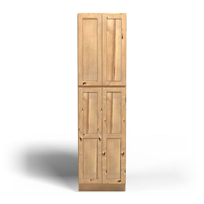 Special Order - 24" x 90" Wall Pantry Frontier Shaker - WP2490 Frontier Shaker GHI Pantries Special Order SPFTS