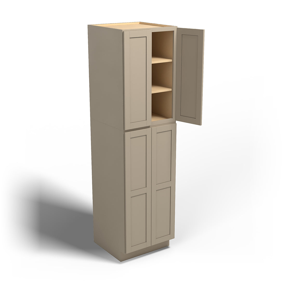 Special Order - 24" x 90" Wall Pantry Mojave Shaker - WP2490 GHI Mojave Shaker Pantries Special Order SPMJS