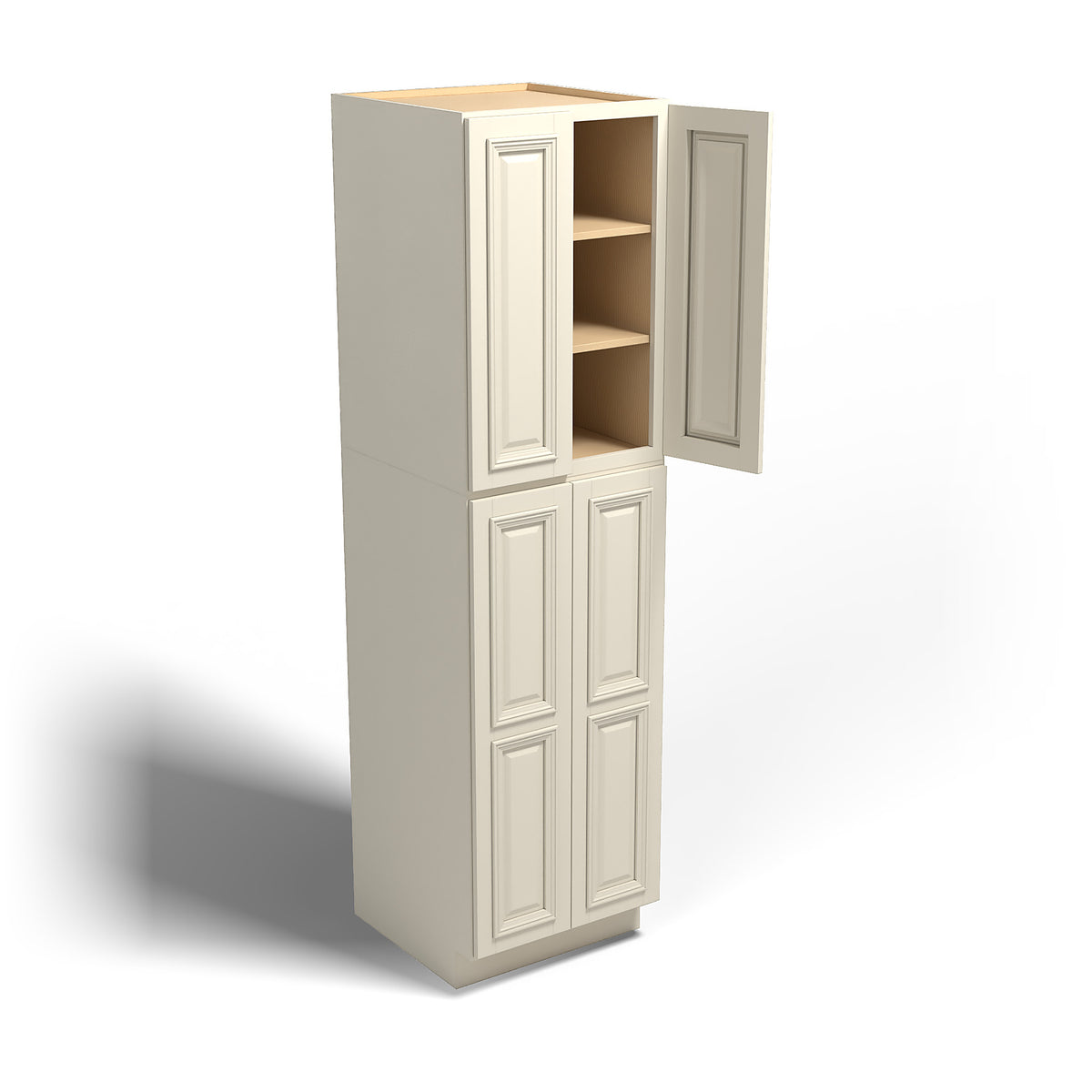 Special Order - 24" x 90" Wall Pantry Nantucket Linen - WP2490 GHI Nantucket Linen Pantries Special Order SPNTL