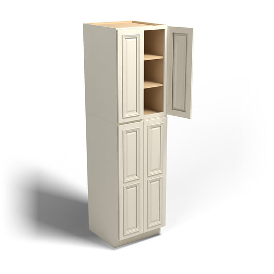 Special Order - 24" x 90" Wall Pantry Nantucket Linen - WP2490 GHI Nantucket Linen Pantries Special Order SPNTL