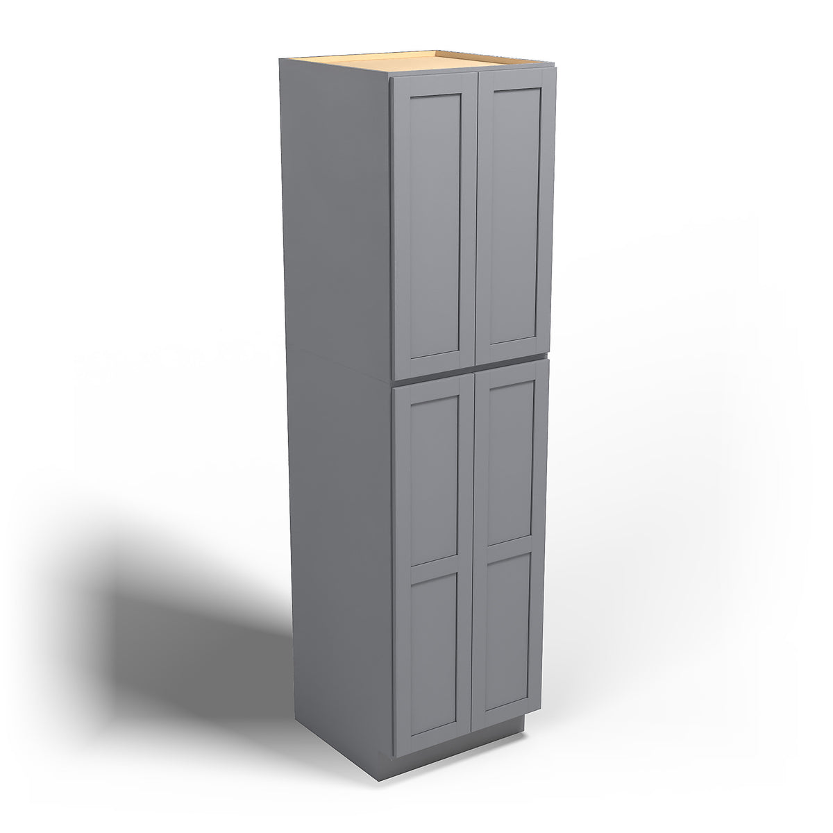 Special Order - 24" x 90" Wall Pantry Pacific Gray - WP2490 GHI Pacific Gray Pantries Special Order SPPGS
