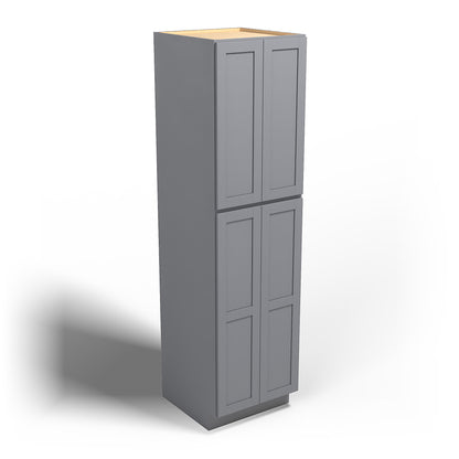 Special Order - 24" x 90" Wall Pantry Pacific Gray - WP2490 GHI Pacific Gray Pantries Special Order SPPGS