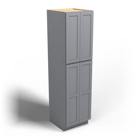 Special Order - 24" x 90" Wall Pantry Pacific Gray - WP2490 GHI Pacific Gray Pantries Special Order SPPGS