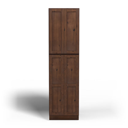 Special Order - 24" x 90" Wall Pantry Rustic Walnut - WP2490 GHI Pantries Rustic Walnut Special Order SPRWS