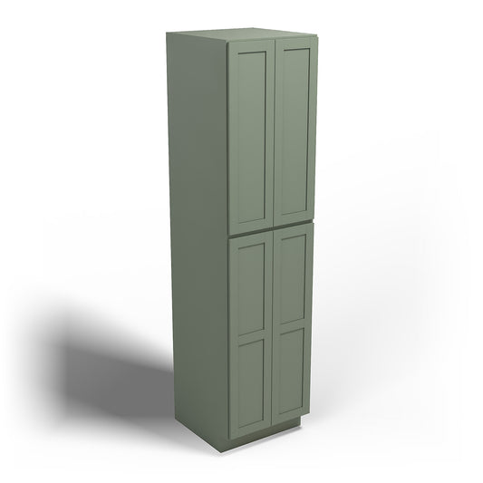 Special Order - 24" x 96" Wall Pantry Forest Green - WP2496