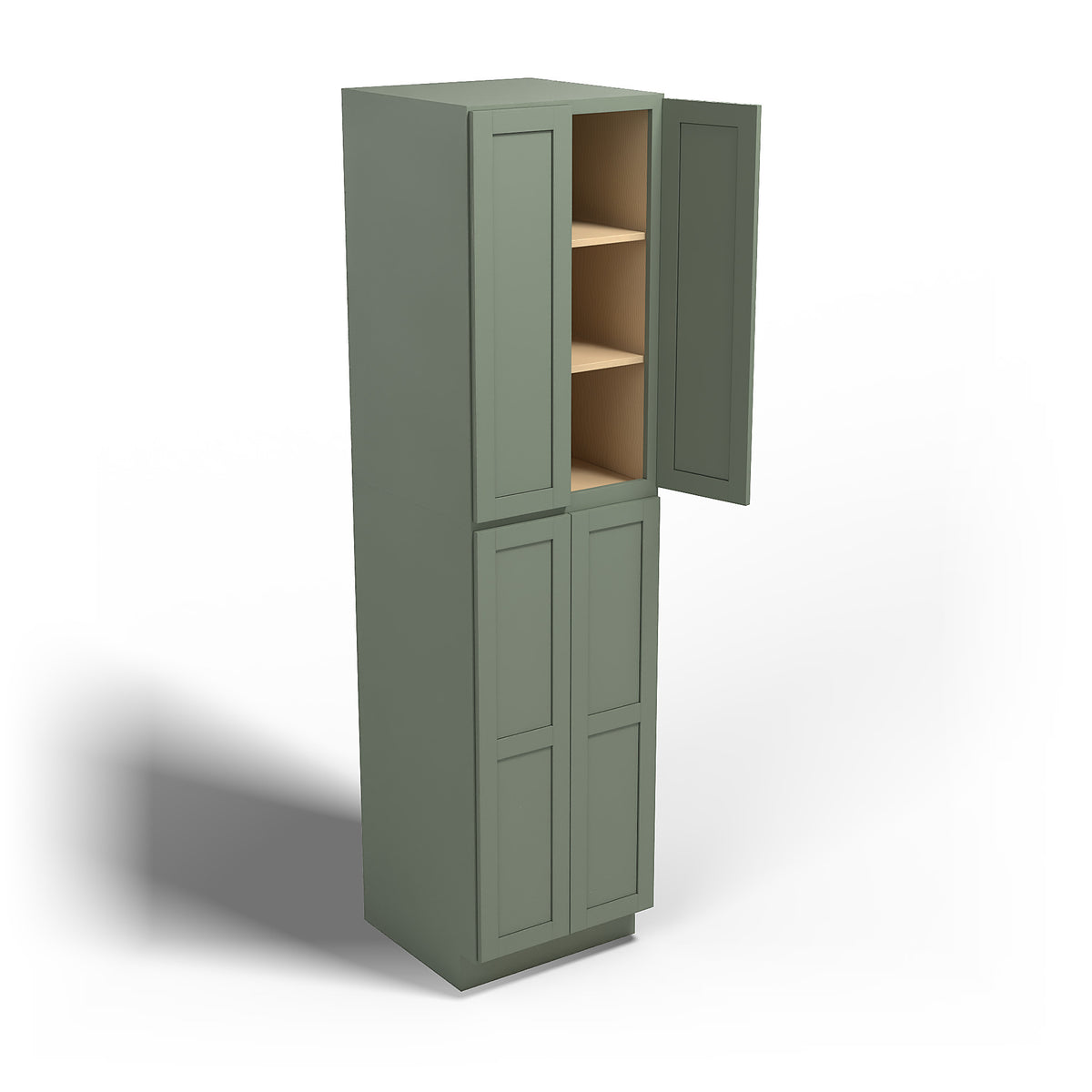 Special Order - 24" x 96" Wall Pantry Forest Green - WP2496