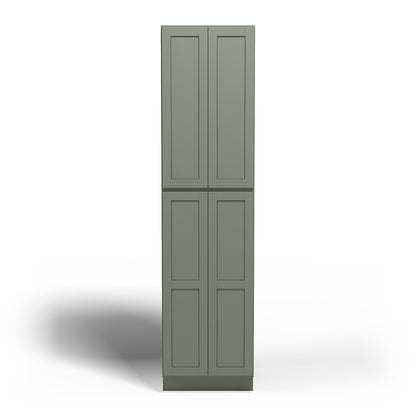 Special Order - 24" x 96" Wall Pantry Forest Green - WP2496
