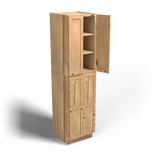 Special Order - 24" x 96" Wall Pantry Frontier Shaker - WP2496 Frontier Shaker GHI Pantries Special Order SPFTS
