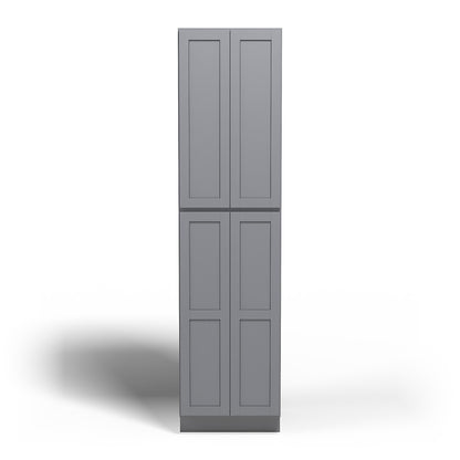 Special Order - 24" x 96" Wall Pantry Pacific Gray - WP2496 GHI Pacific Gray Pantries Special Order SPPGS