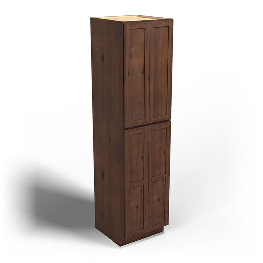 Special Order - 24" x 96" Wall Pantry Rustic Walnut - WP2496 GHI Pantries Rustic Walnut Special Order SPRWS
