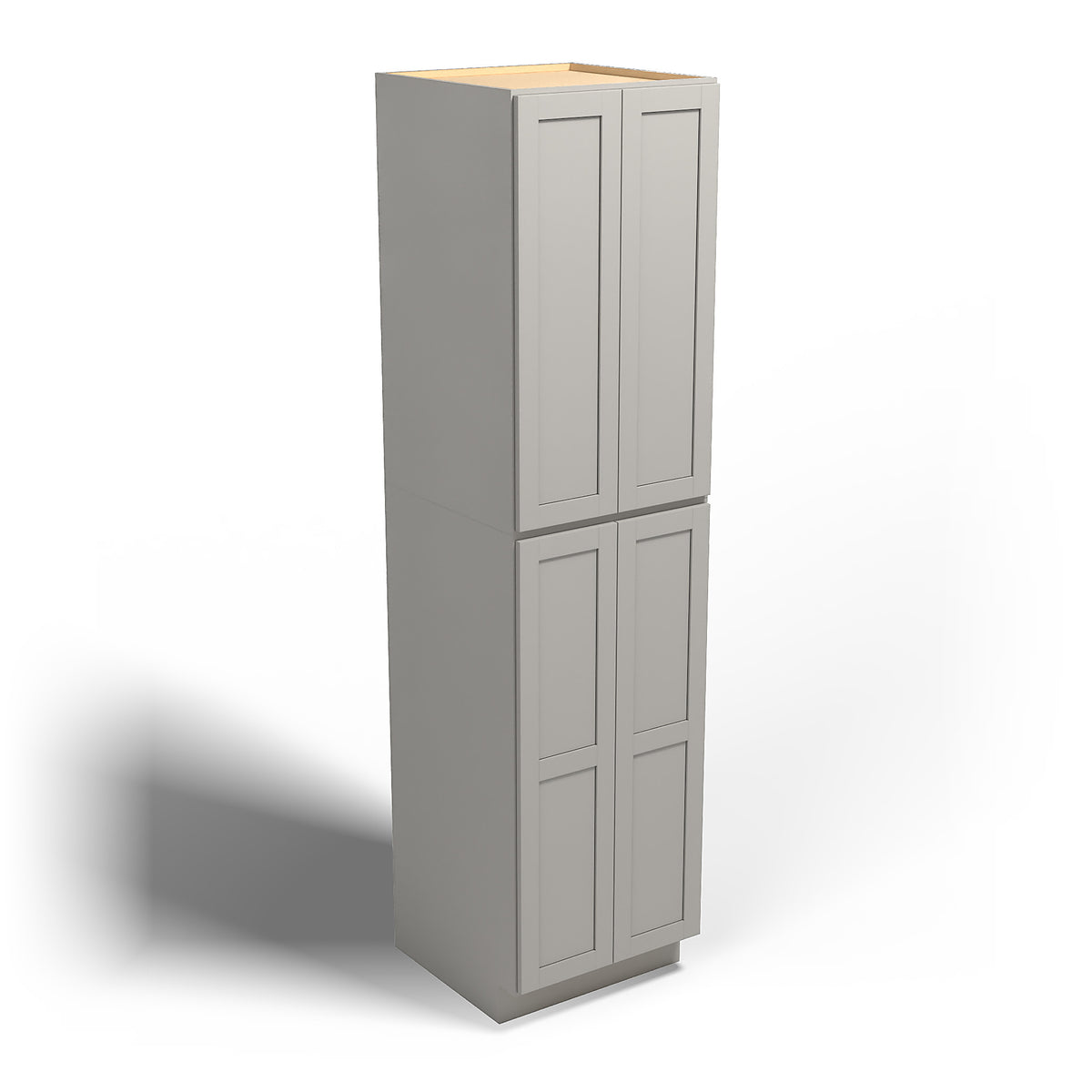 Special Order - 24" x 96" Wall Pantry Stone Harbor Gray - WP2496 GHI Pantries Special Order SPSHG Stone Harbor Gray