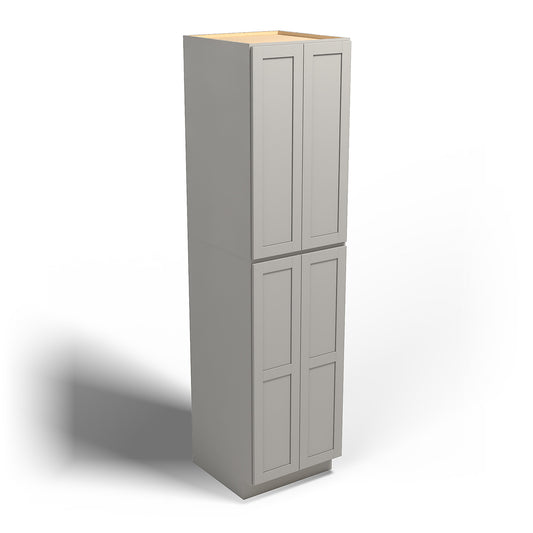 Special Order - 24" x 96" Wall Pantry Stone Harbor Gray - WP2496 GHI Pantries Special Order SPSHG Stone Harbor Gray
