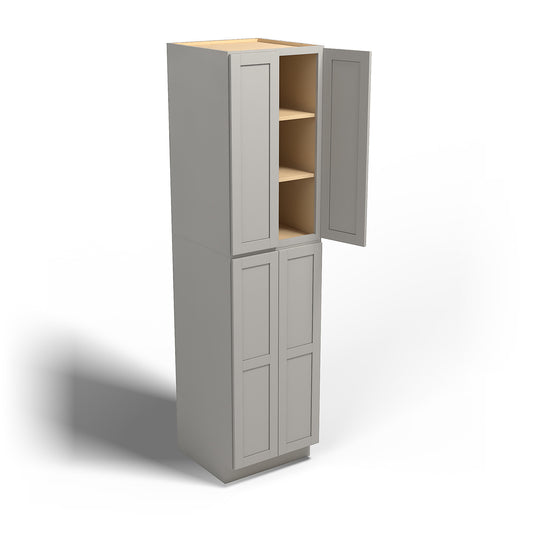 Special Order - 24" x 96" Wall Pantry Stone Harbor Gray - WP2496 GHI Pantries Special Order SPSHG Stone Harbor Gray