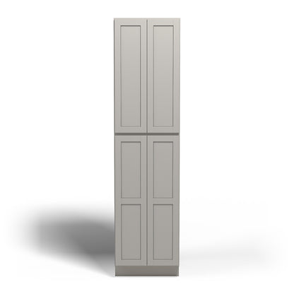 Special Order - 24" x 96" Wall Pantry Stone Harbor Gray - WP2496 GHI Pantries Special Order SPSHG Stone Harbor Gray