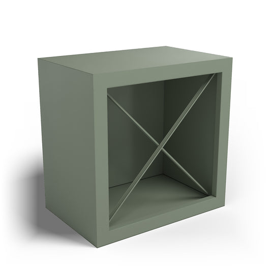 Special Order - 18" x 18" Wine Rack Forest Green - WR1818