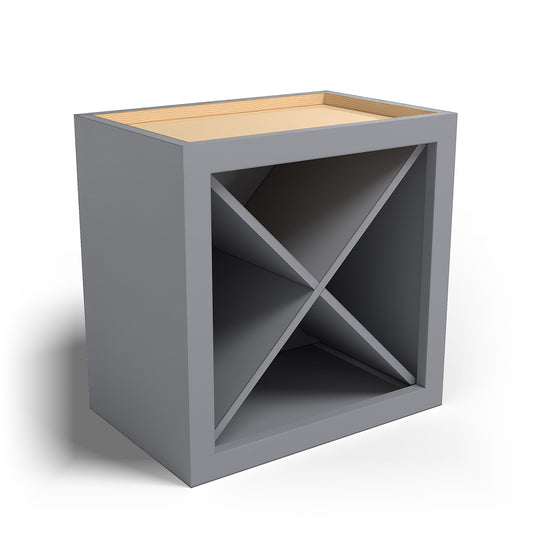 Special Order - 18" x 18" Wine Rack Pacific Gray - WR1818 GHI GHI Accessories Pacific Gray Special Order SPPGS Wine Rack