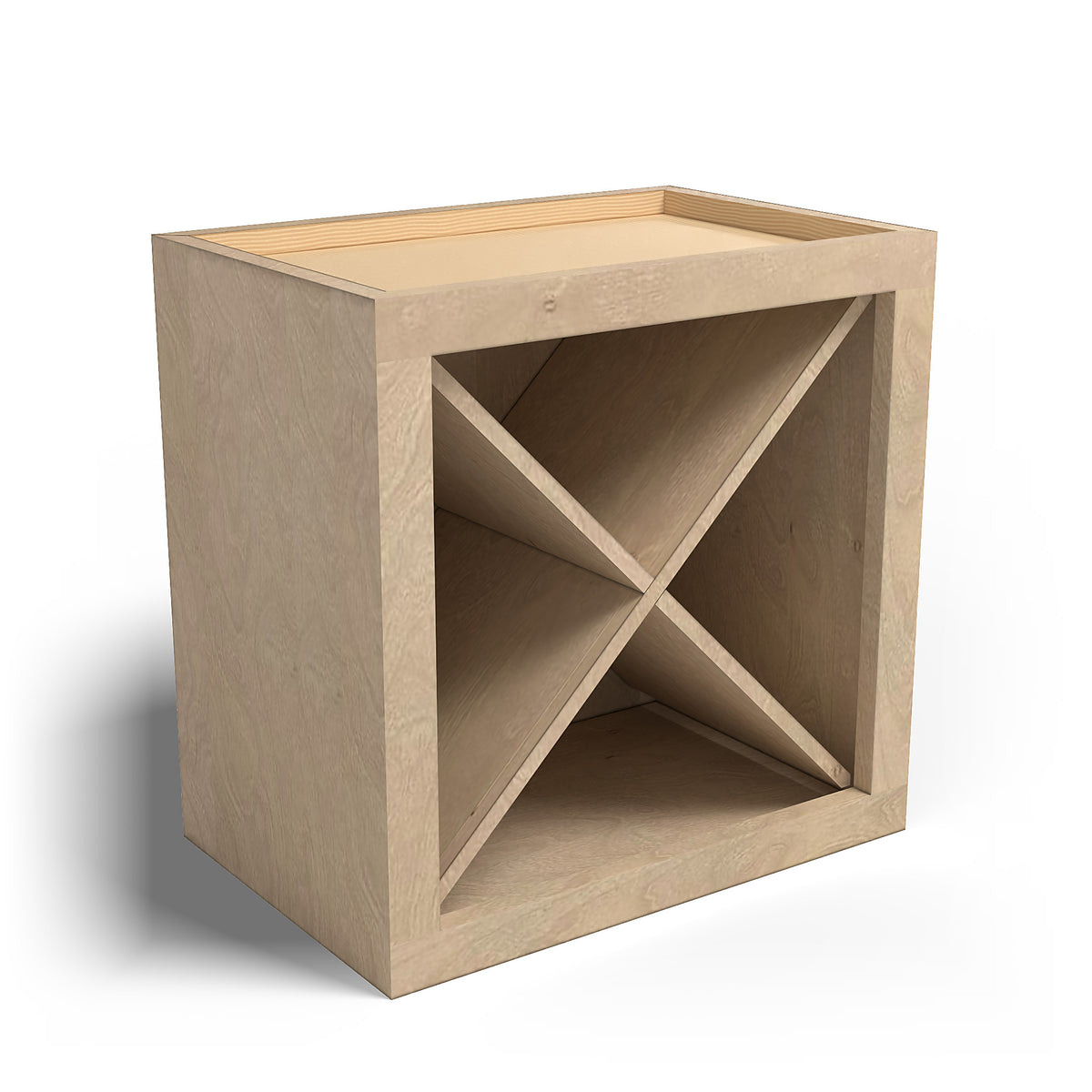 Special Order - 18" x 18" Wine Rack Sonona Wheat - WR1818 GHI GHI Accessories Sonona Wheat Special Order SPSNW Wine Rack