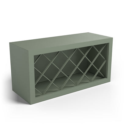 Special Order - 30" x 15" Wine Rack Forest Green - WR3015
