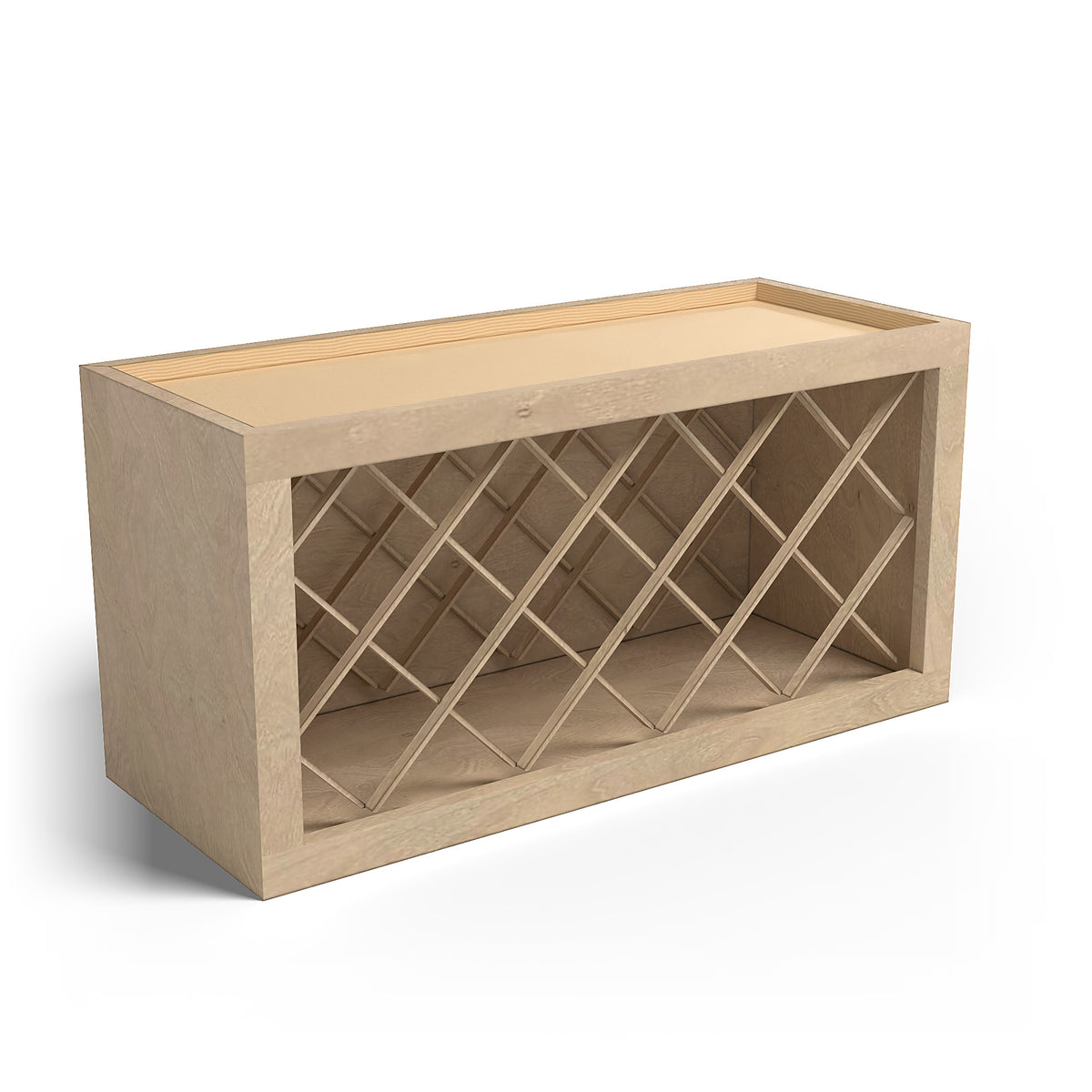 Special Order - 30" x 15" Wine Rack Sonona Wheat - WR3015 GHI GHI Accessories Sonona Wheat Special Order SPSNW Wine Rack