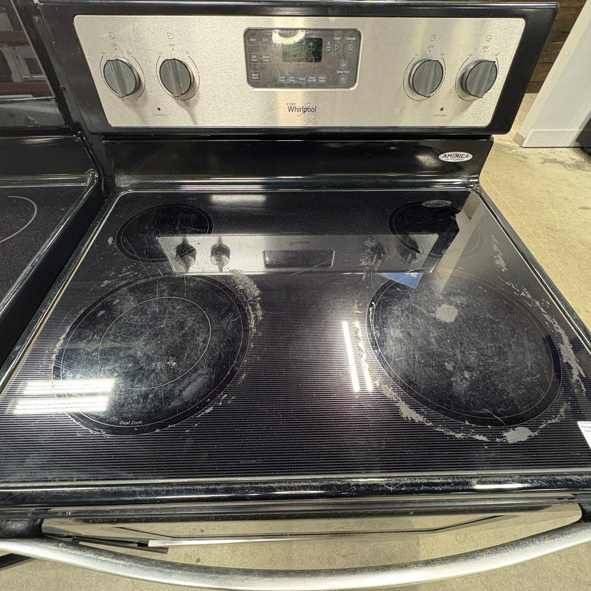 Whirlpool Electric Range FALSE