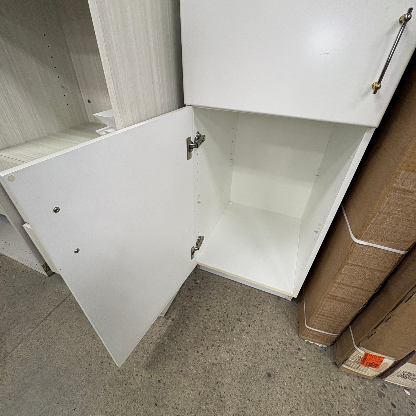 White Tall Pantry Cabinet