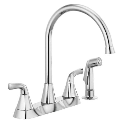 2-Handle Kit Faucet w/Sprayer