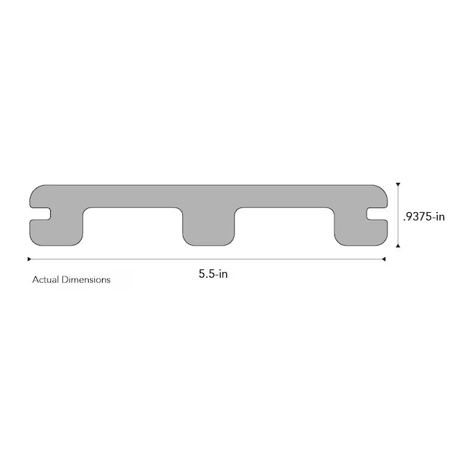 Composite Decking Sandbar 12'