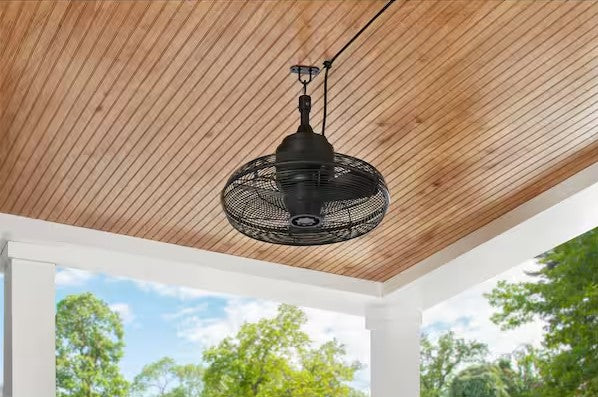 Conyer Indoor/Outdoor Fan Blac TRUE