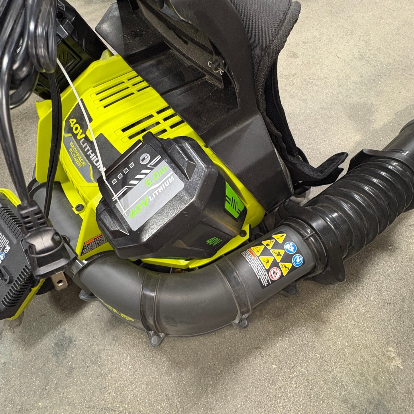 Ryobi 40V Backpack Blower