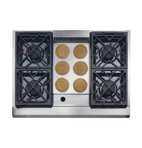 GE 36" Gas Cooktop w/ Griddle