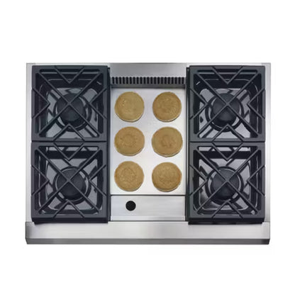 GE 36" Gas Cooktop w/ Griddle