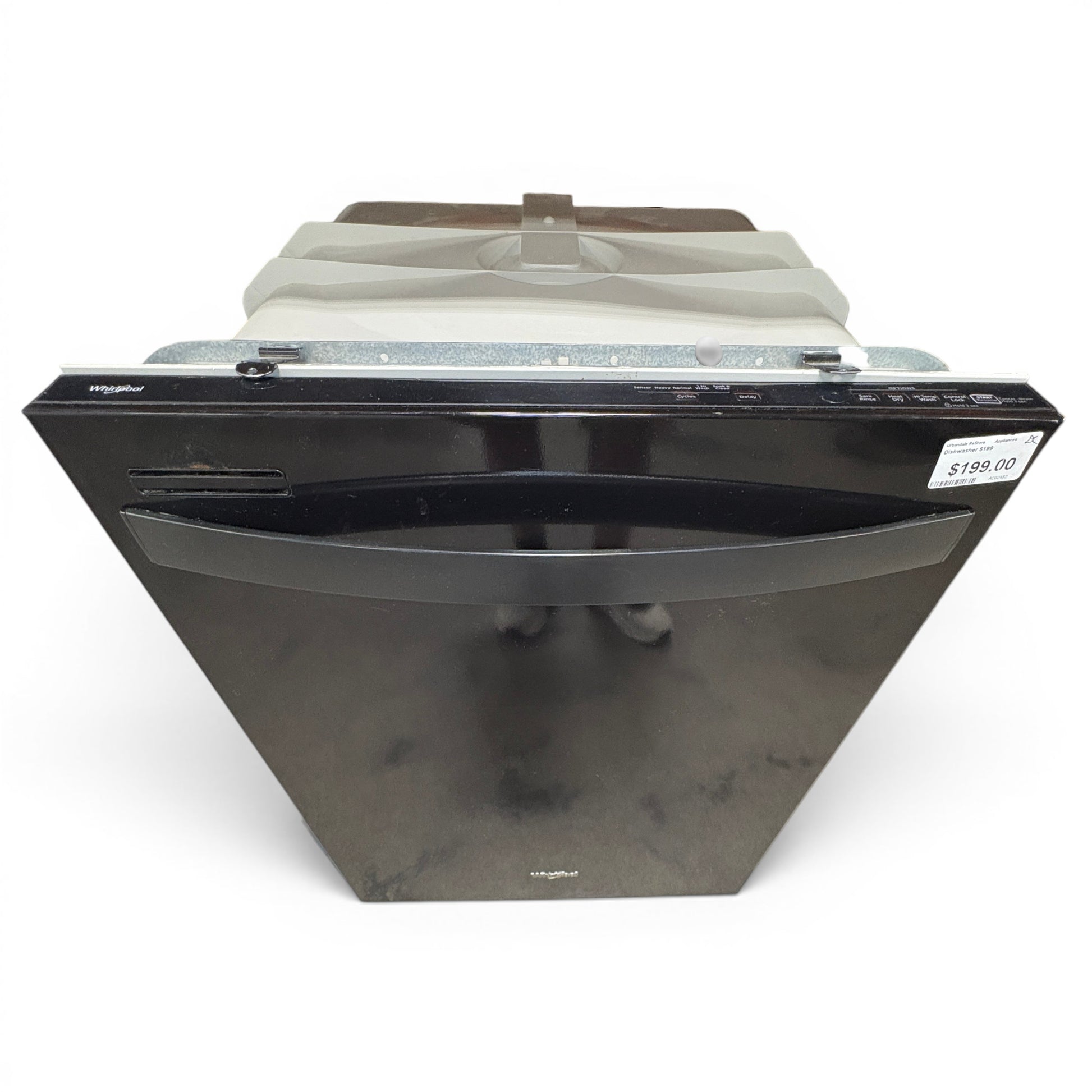 Whirlpool Black Dishwasher