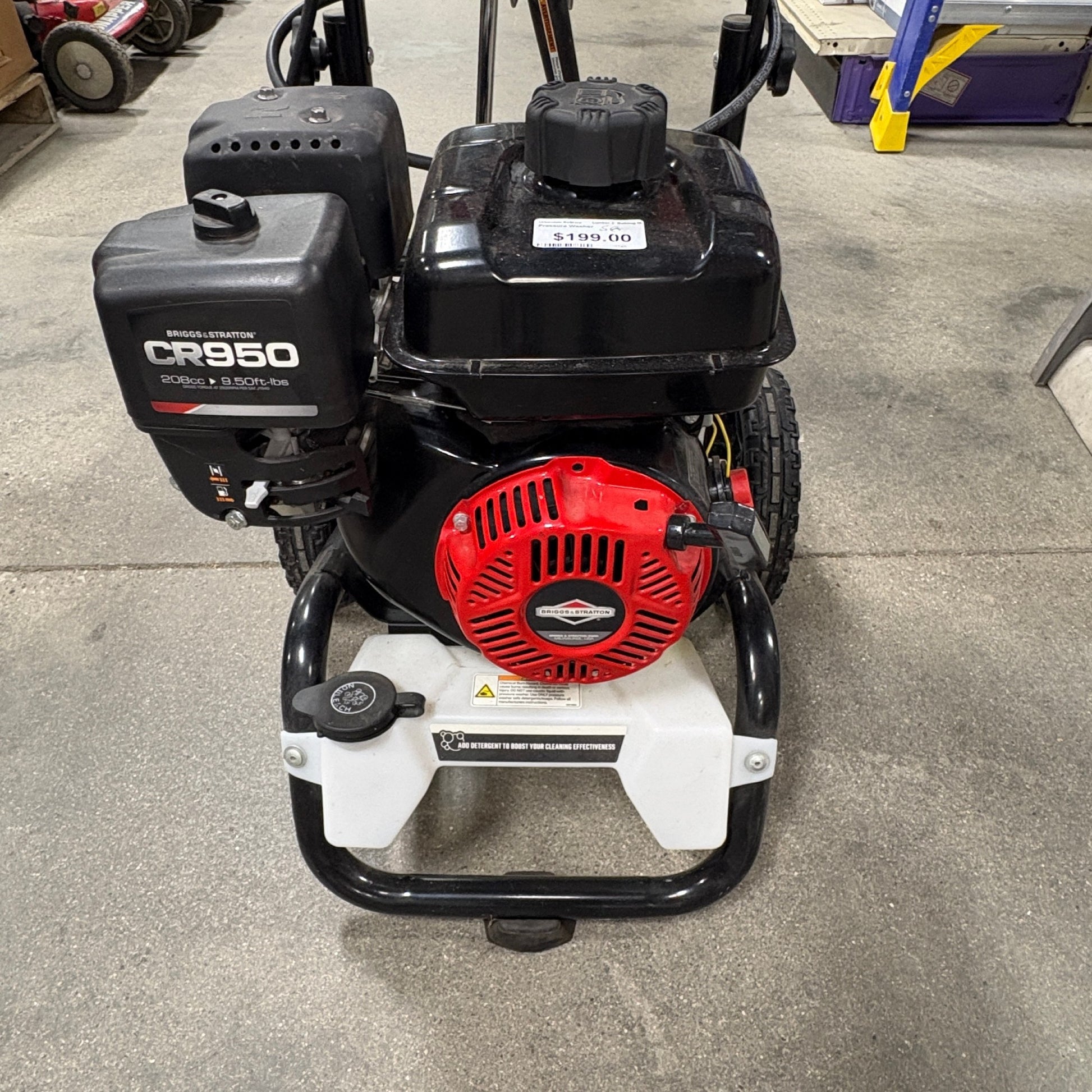 GDM Habitat for Humanity ReStore Craftsman 3000 PSI gas pressure washer with Briggs & Stratton CR950 engine
