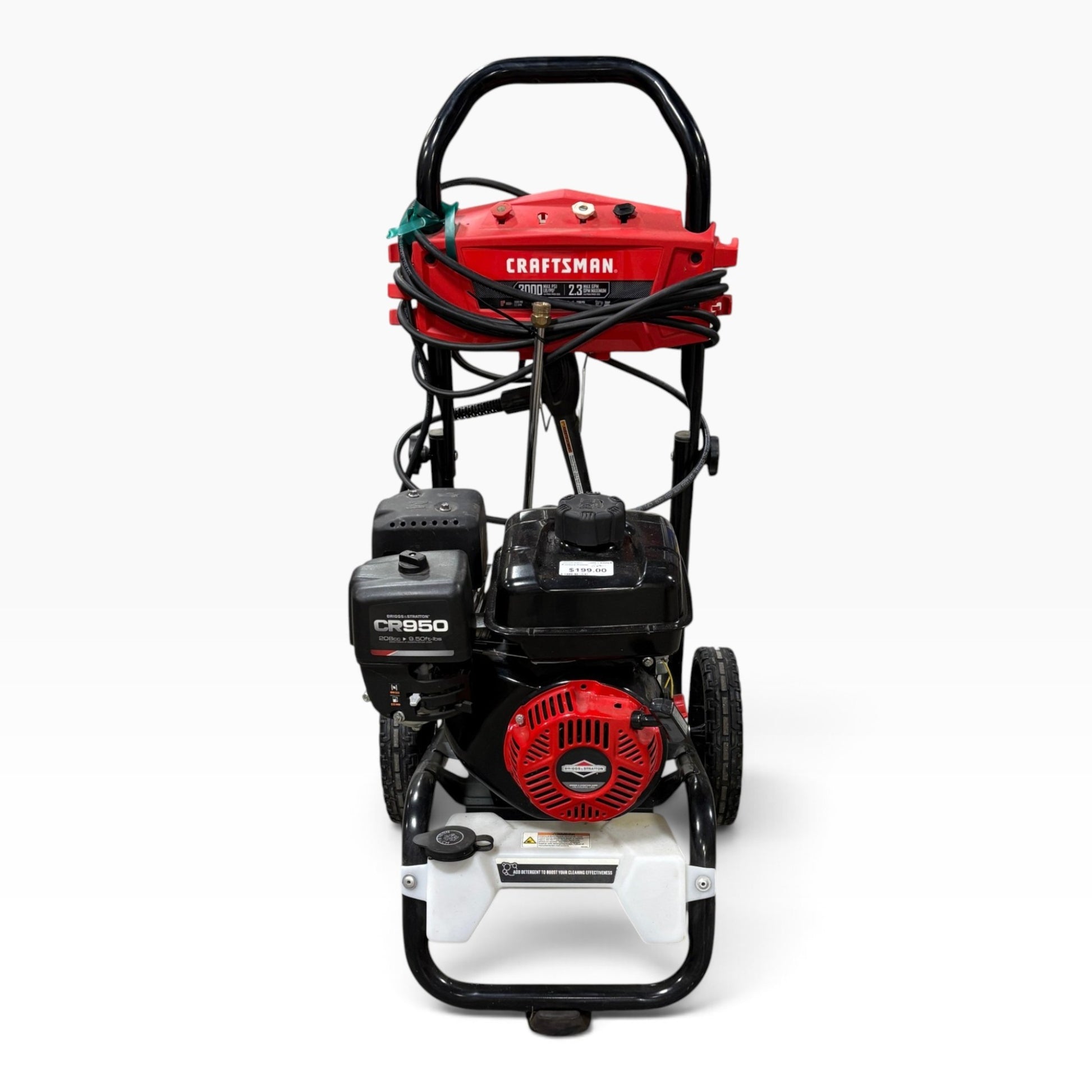 GDM Habitat for Humanity ReStore Craftsman 3000 PSI gas pressure washer with red engine and black steel frame