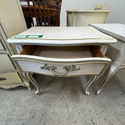 French Provincial 1-Drawer Nightstand FALSE