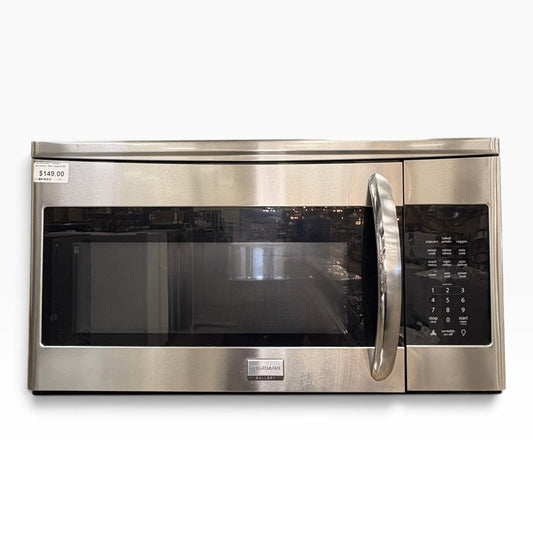GDM Habitat for Humanity ReStore Frigidaire Gallery stainless steel over-the-range microwave with digital keypad