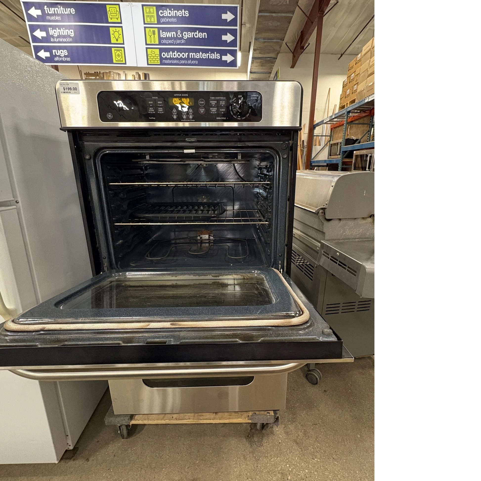 GE Double Wall Oven Kitchen Appliance FALSE