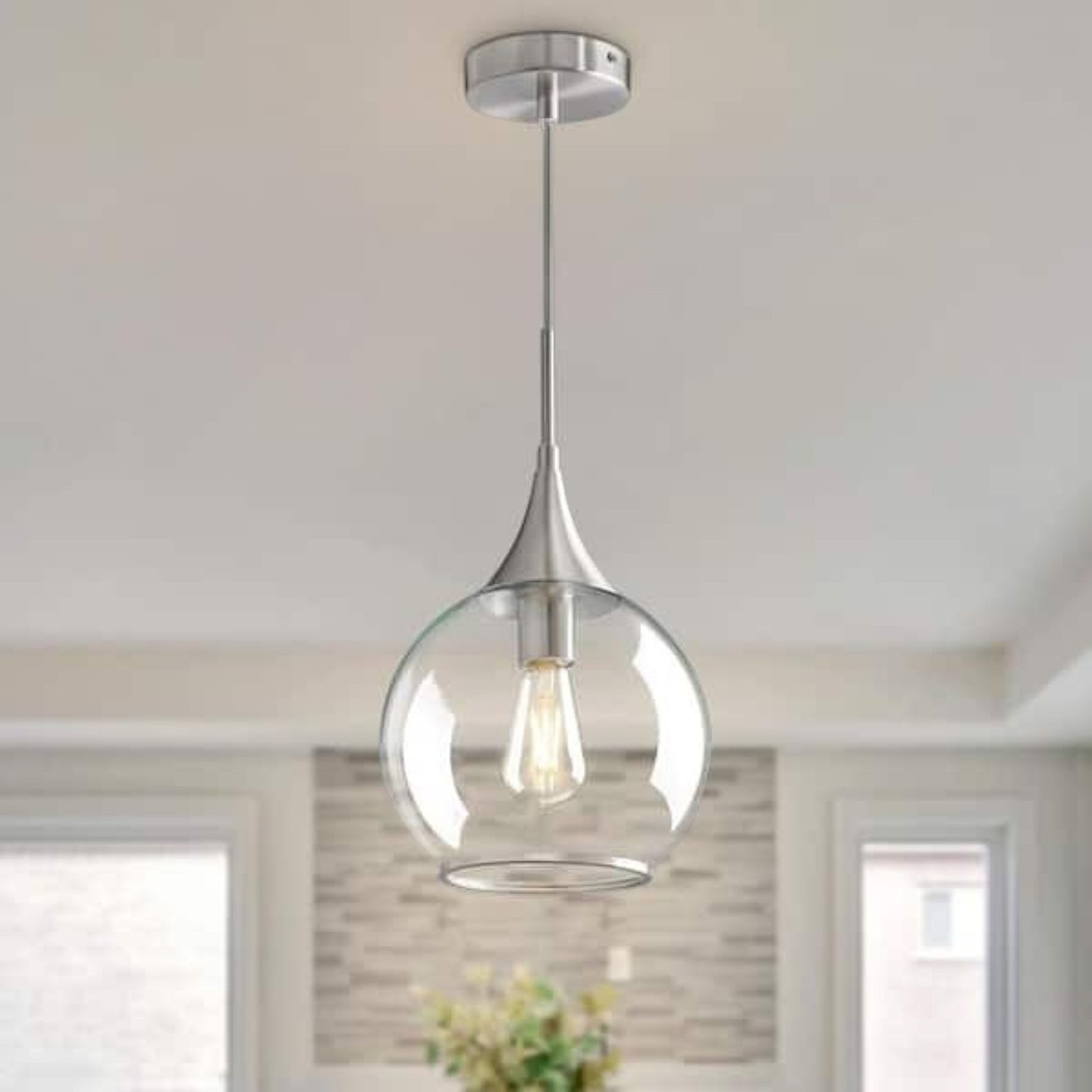 Glass Globe Pendant Light FALSE